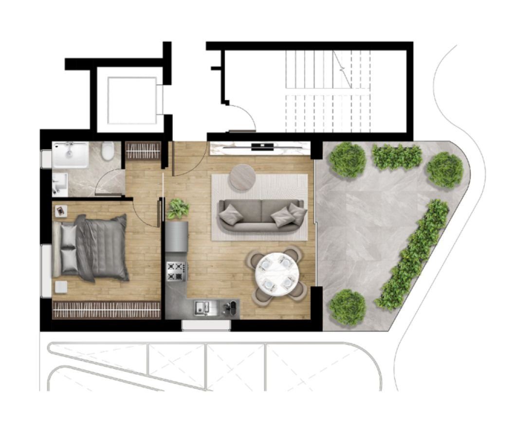 1 BR Penthouse in Agioi Anargyroi II, Larnaca photo 20