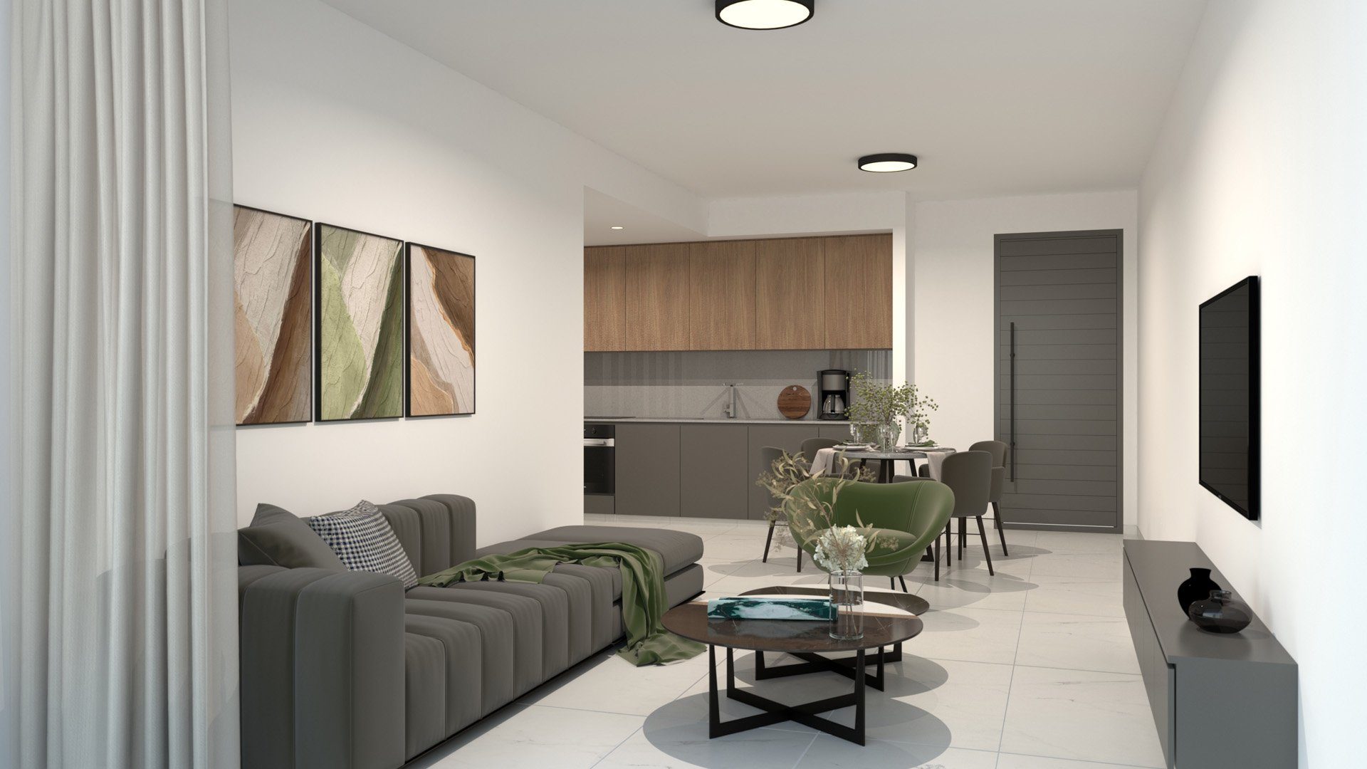 2 BR Apartment in Geroskipou, Paphos photo 4