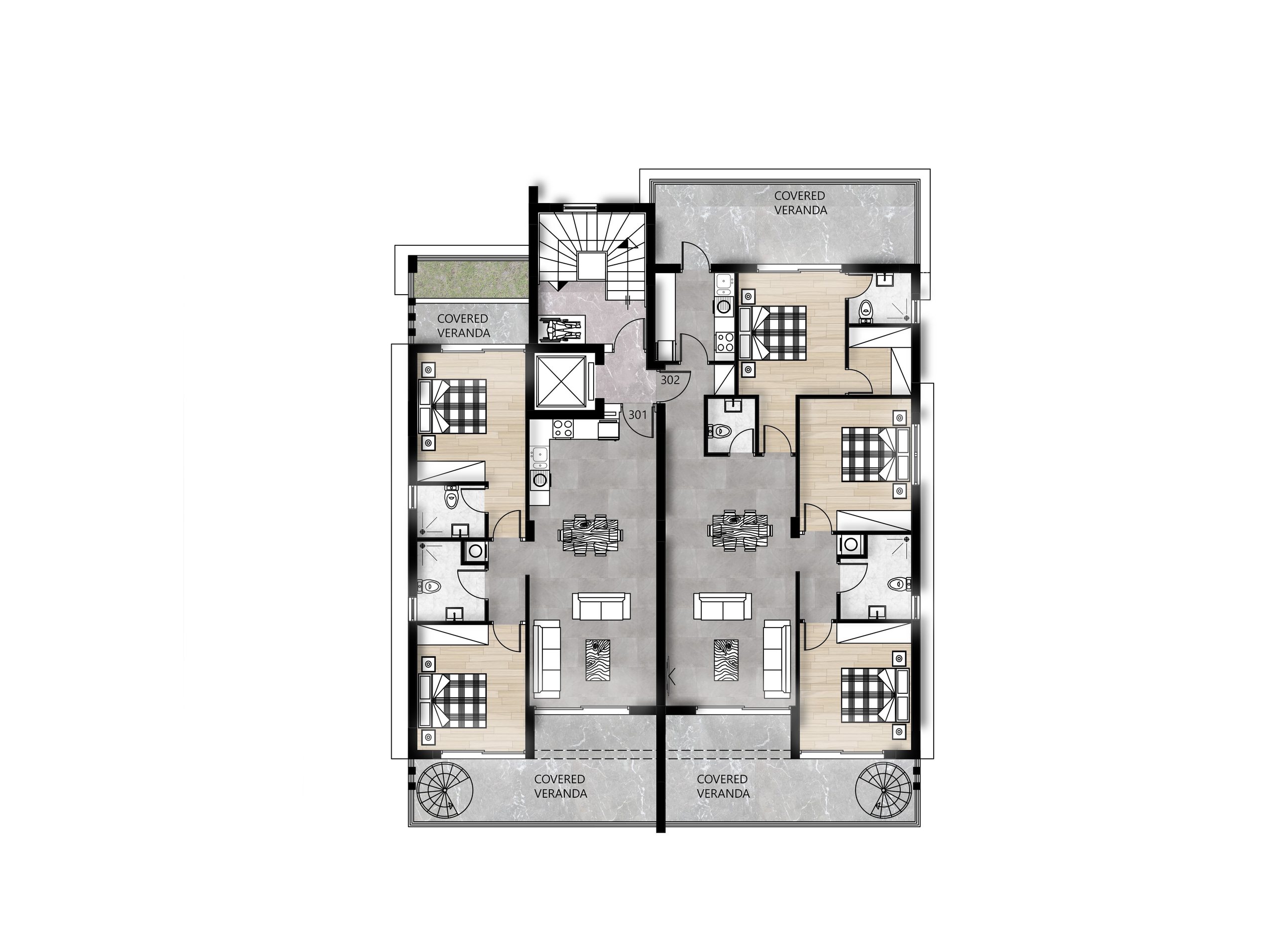 2 BR Penthouse in Agios Spyridon, Limassol photo 8