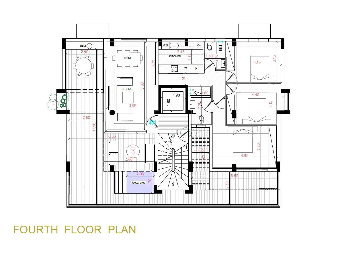 3 BR Penthouse in Universal, Paphos photo 22