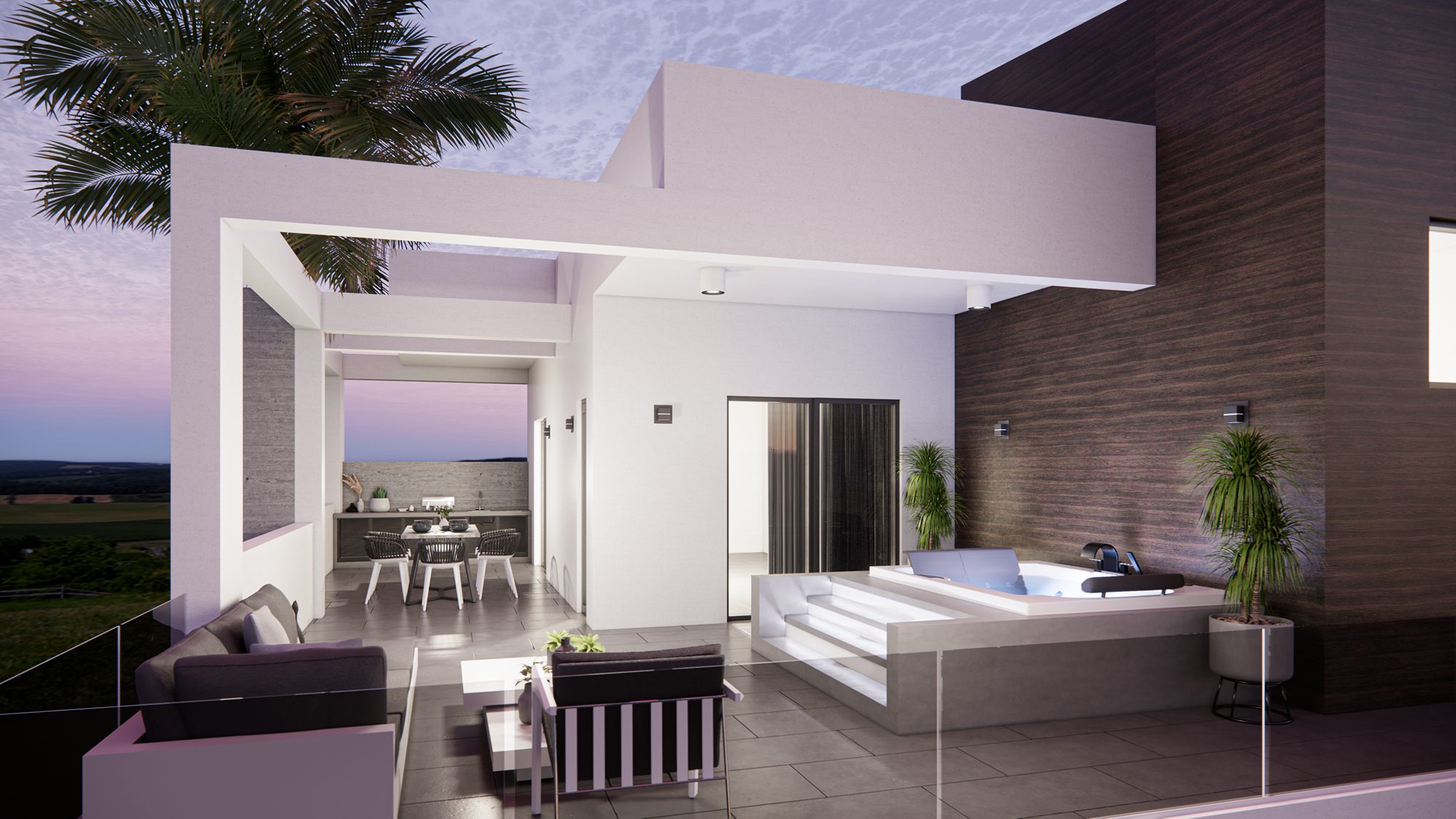 3 BR Penthouse in Universal, Paphos photo 8