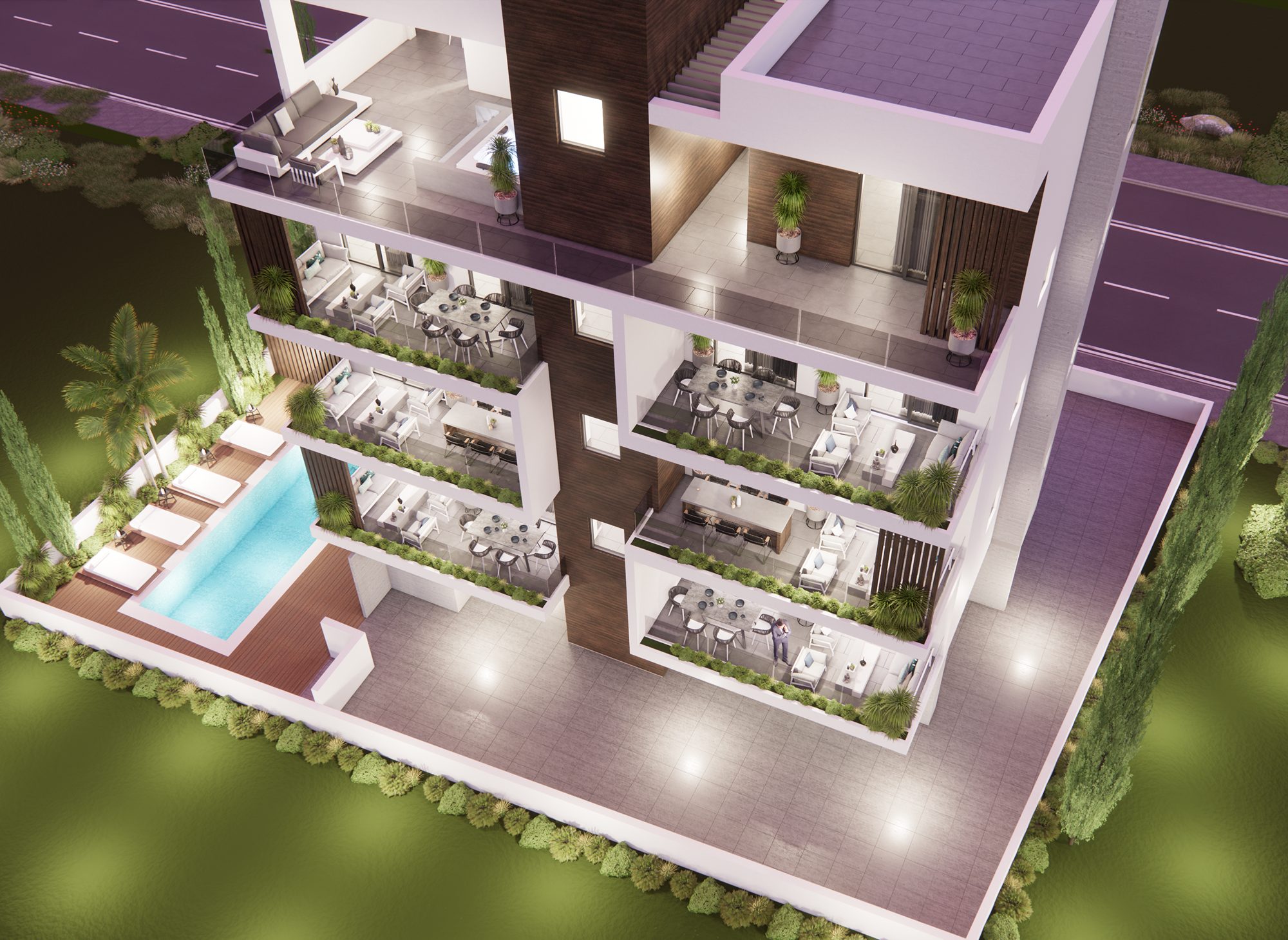3 BR Penthouse in Universal, Paphos photo 7