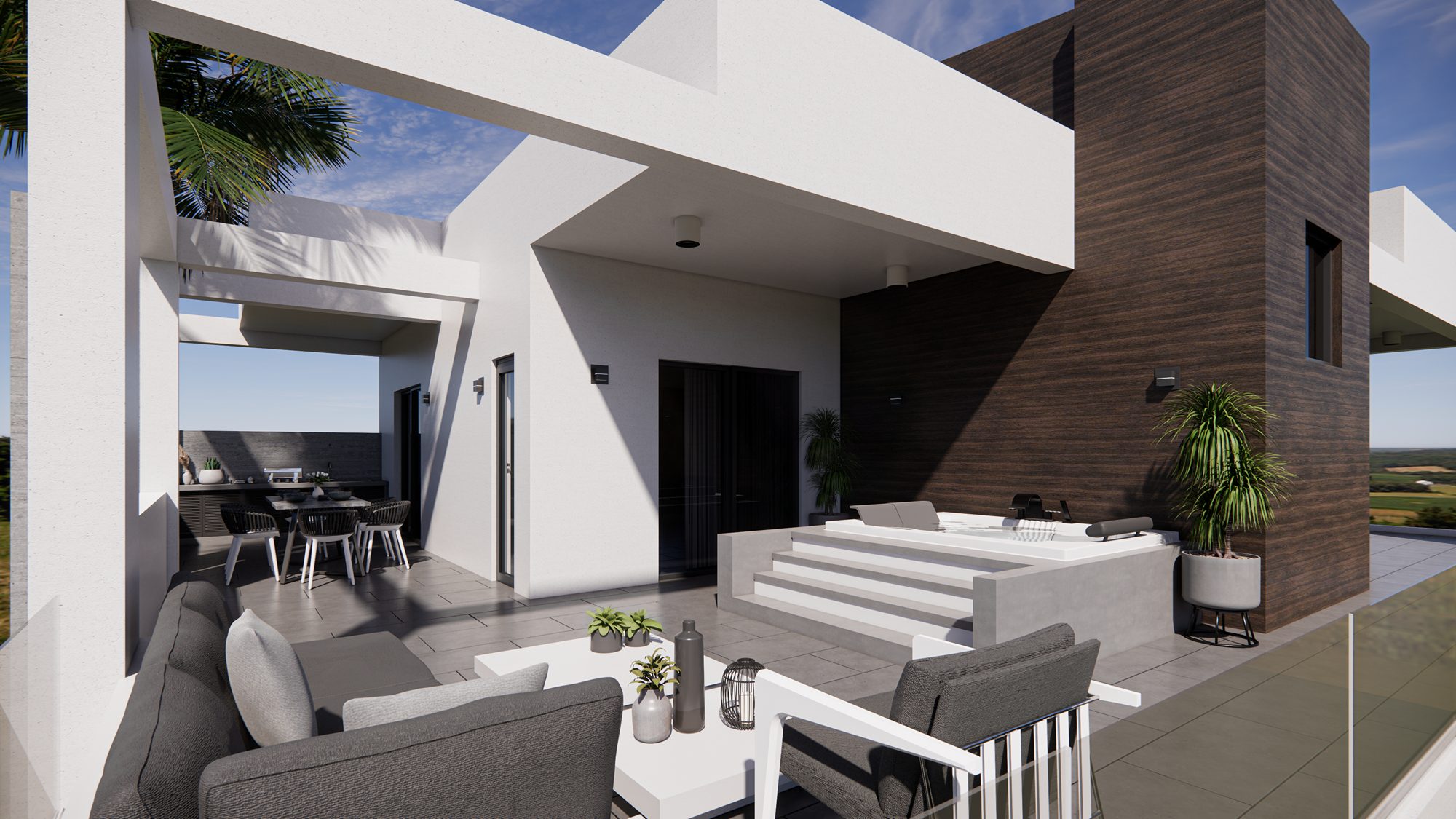 3 BR Penthouse in Universal, Paphos
