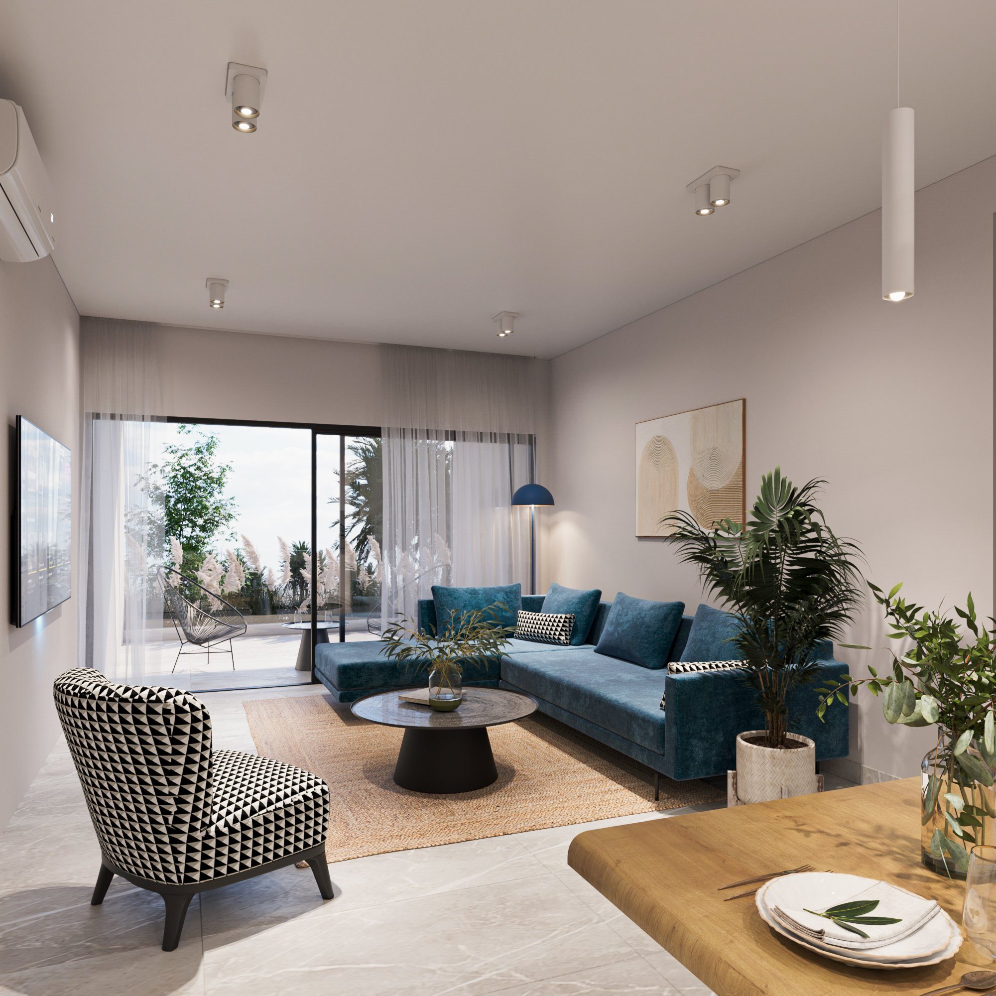 3 BR Penthouse in Geroskipou, Limassol photo 14