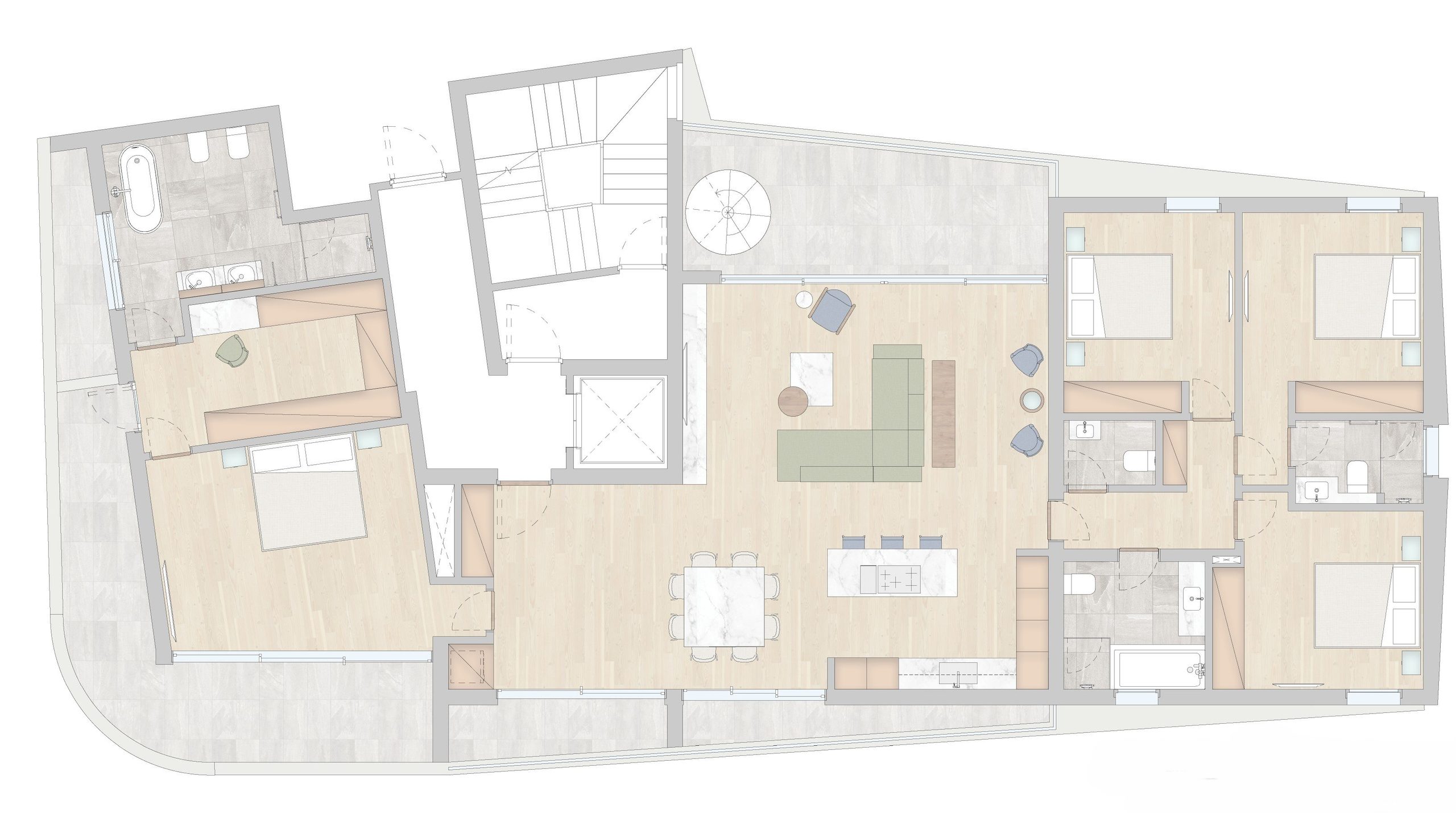 4 BR Penthouse in Katholiki, Limassol photo 9