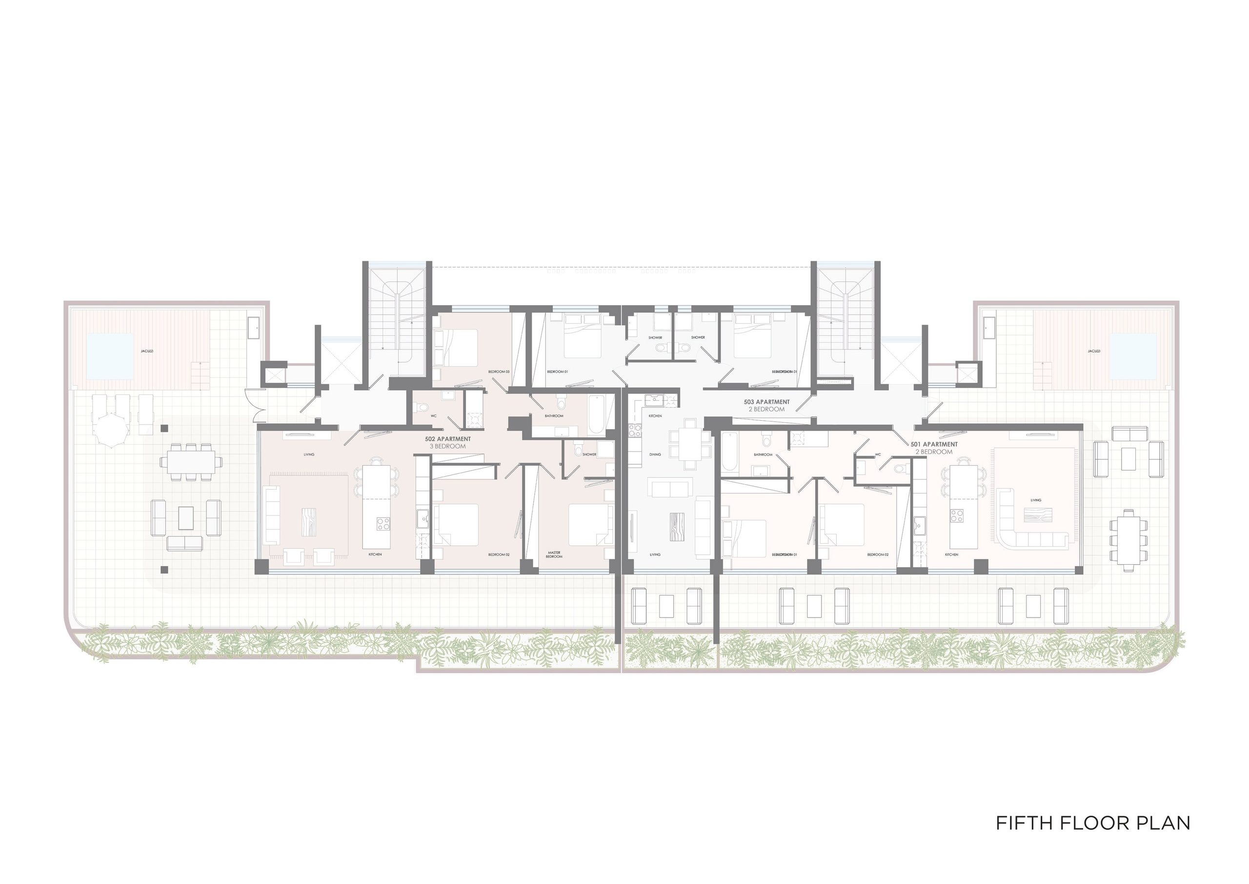 2 BR Penthouse in Agia Fyla, Limassol photo 11