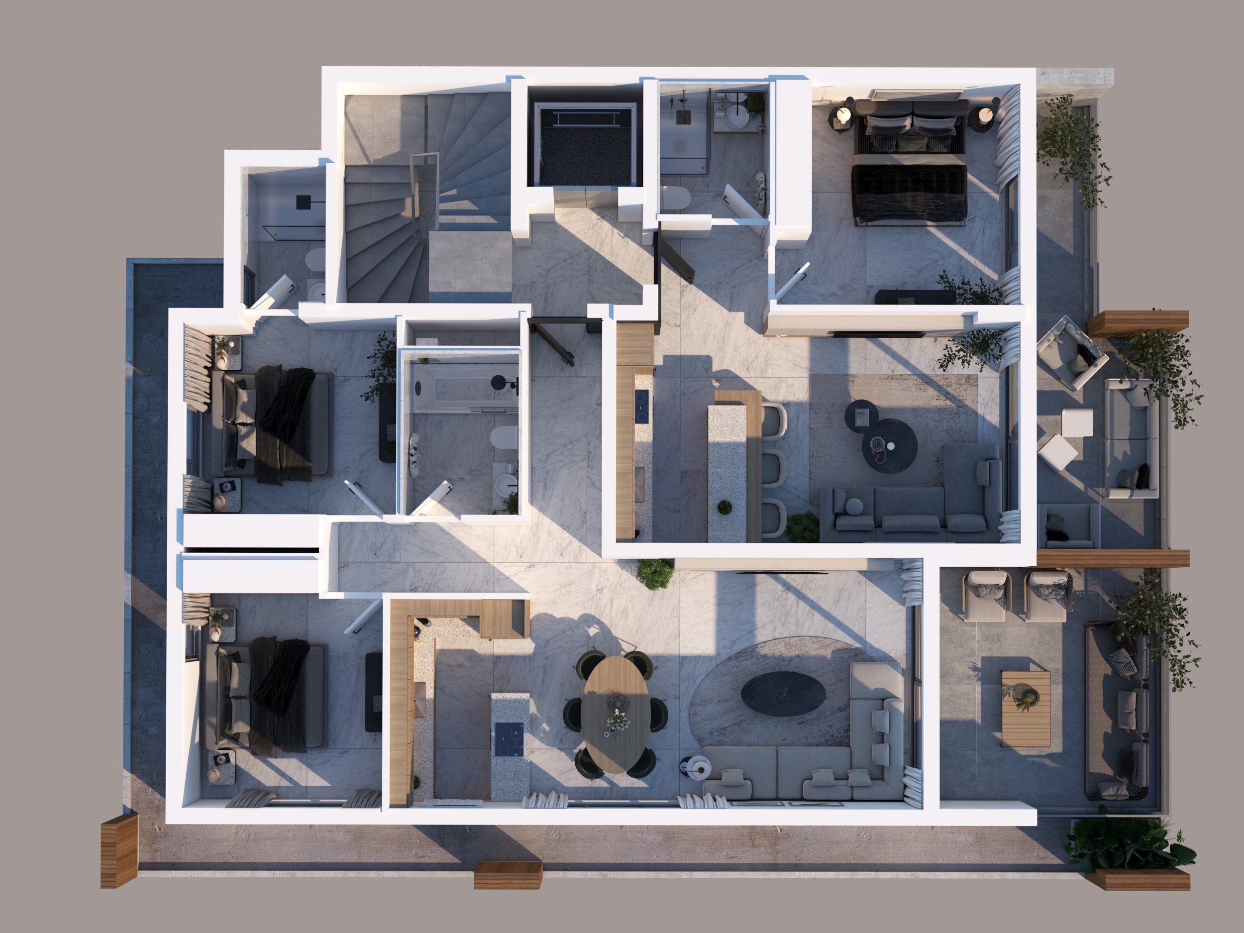 2 BR Apartment in Larnaca Center, Larnaca photo 25