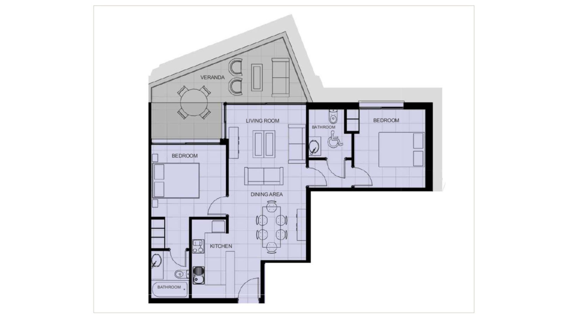2 BR Apartment in Chlorakas, Paphos photo 5