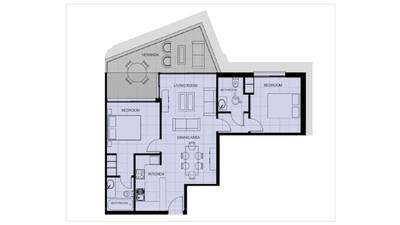 2 BR Apartment in Chlorakas, Paphos thumbnail 5