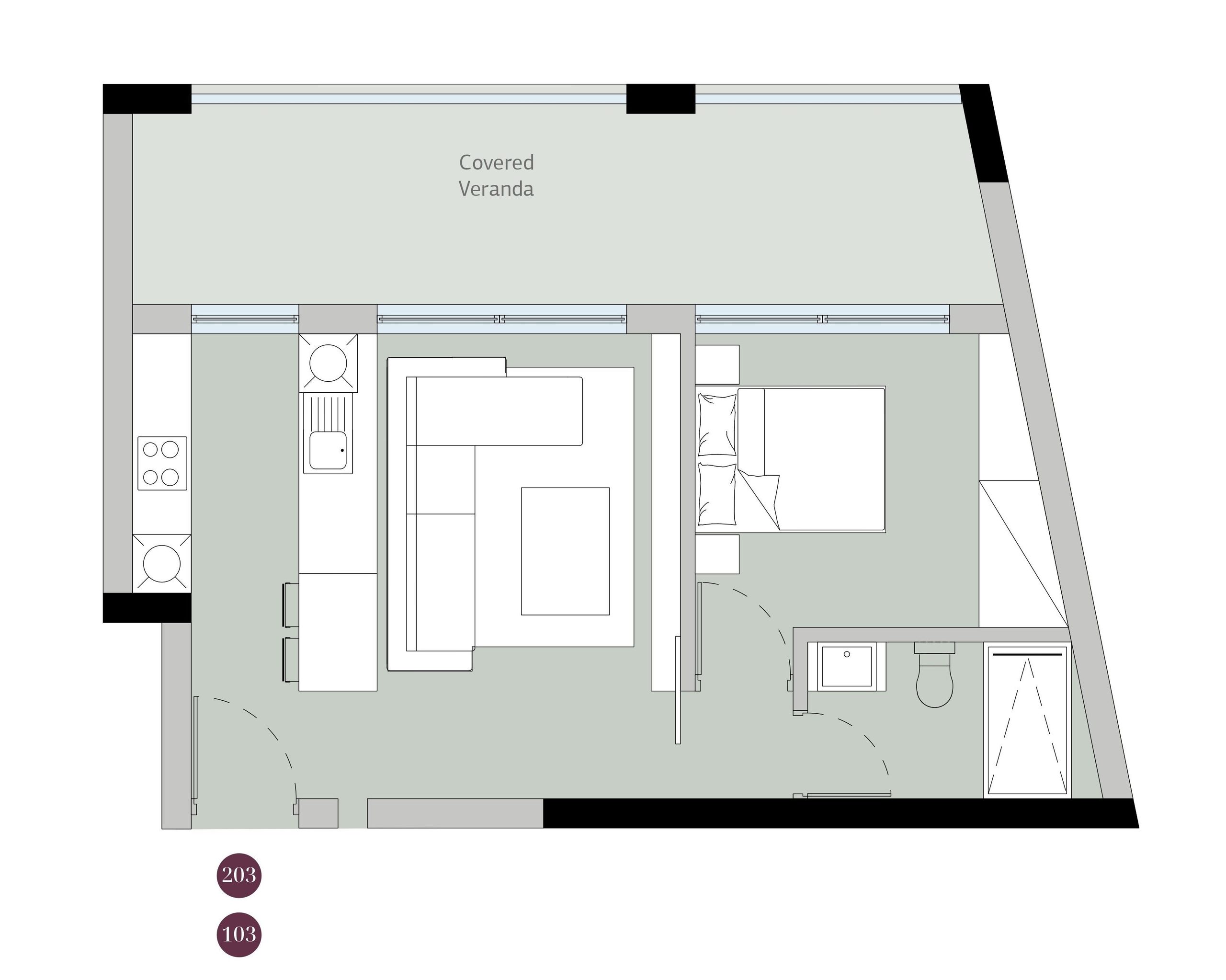 1 BR Apartment in Germasogeia, Limassol photo 11