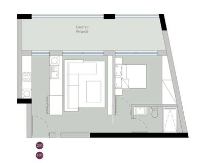 1 BR Apartment in Germasogeia, Limassol thumbnail 11