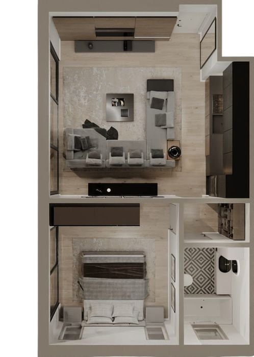 1 BR Apartment in Agios Ioannis, Limassol photo 12