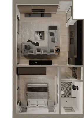 1 BR Apartment in Agios Ioannis, Limassol thumbnail 12