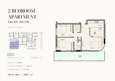 2 BR Apartment in Agios Nektarios, Limassol thumbnail 10