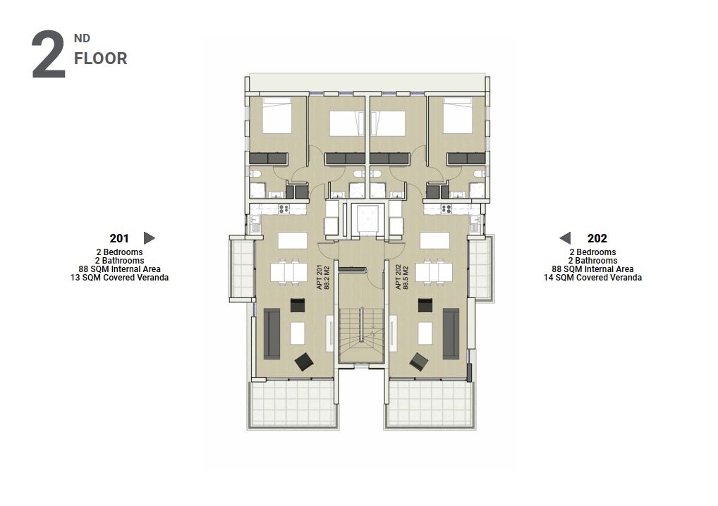 2 BR Apartment in Chrysopolitissa, Larnaca photo 4