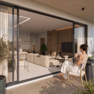 Apartament z 2 syp. w Aradippou, Larnaka, miniatura 13