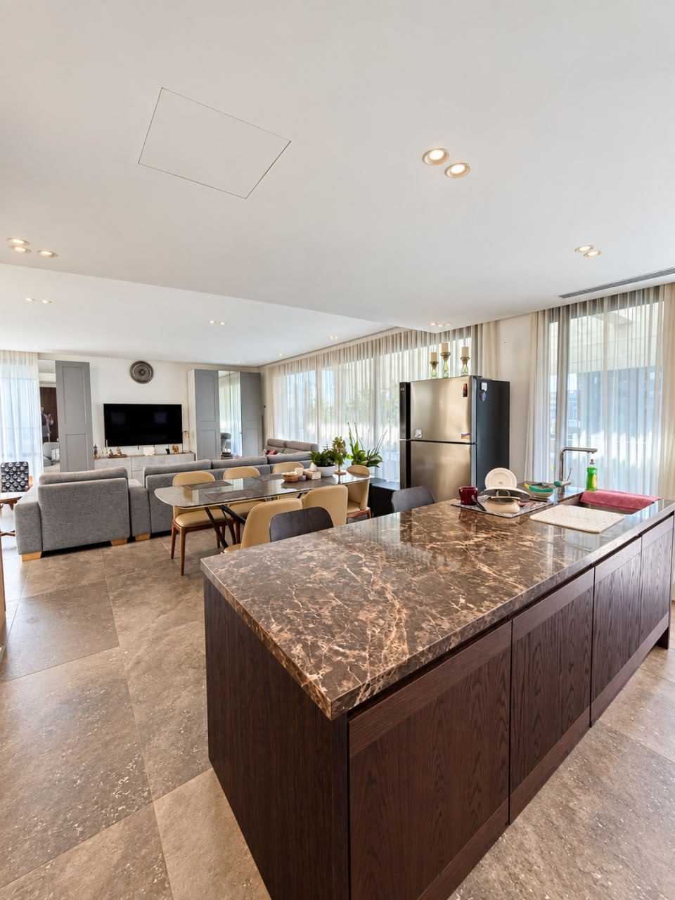 3 BR Penthouse with Private Swimming Pool in Agios Nektarios, Limassol — zdjęcie 3