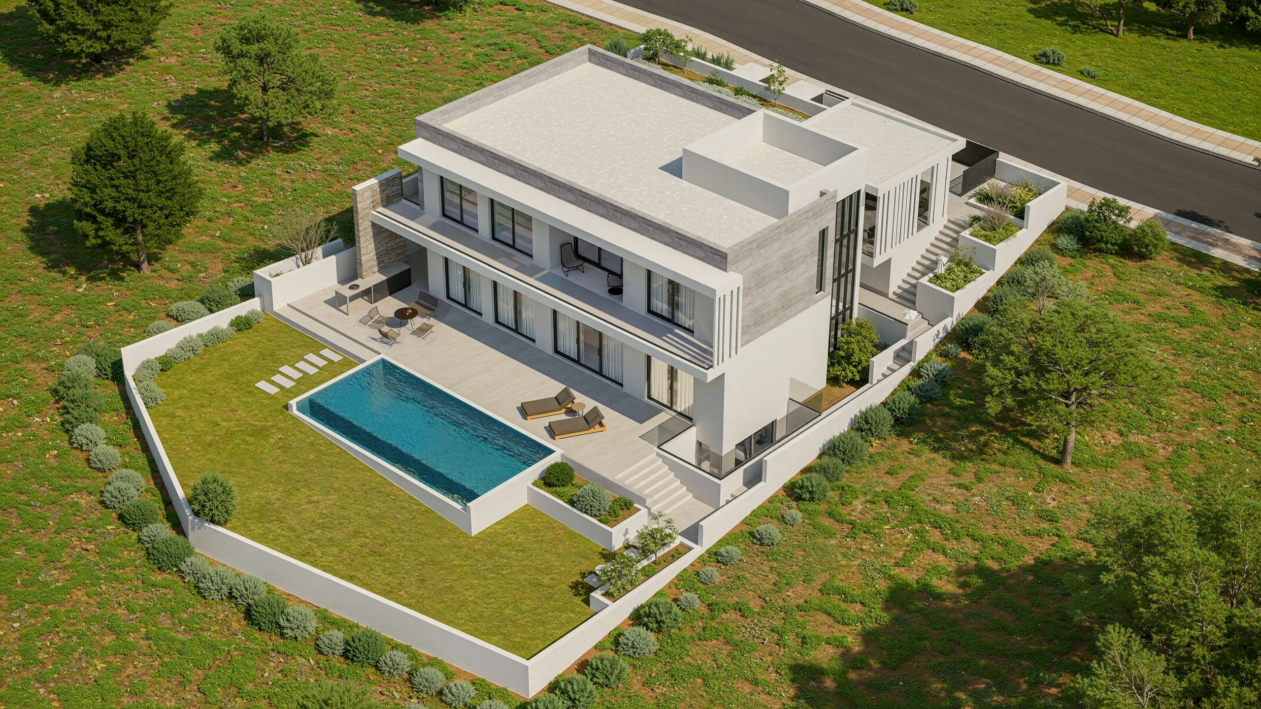 5 BR Mansion villa in Agios Athanasios, Limassol photo 9