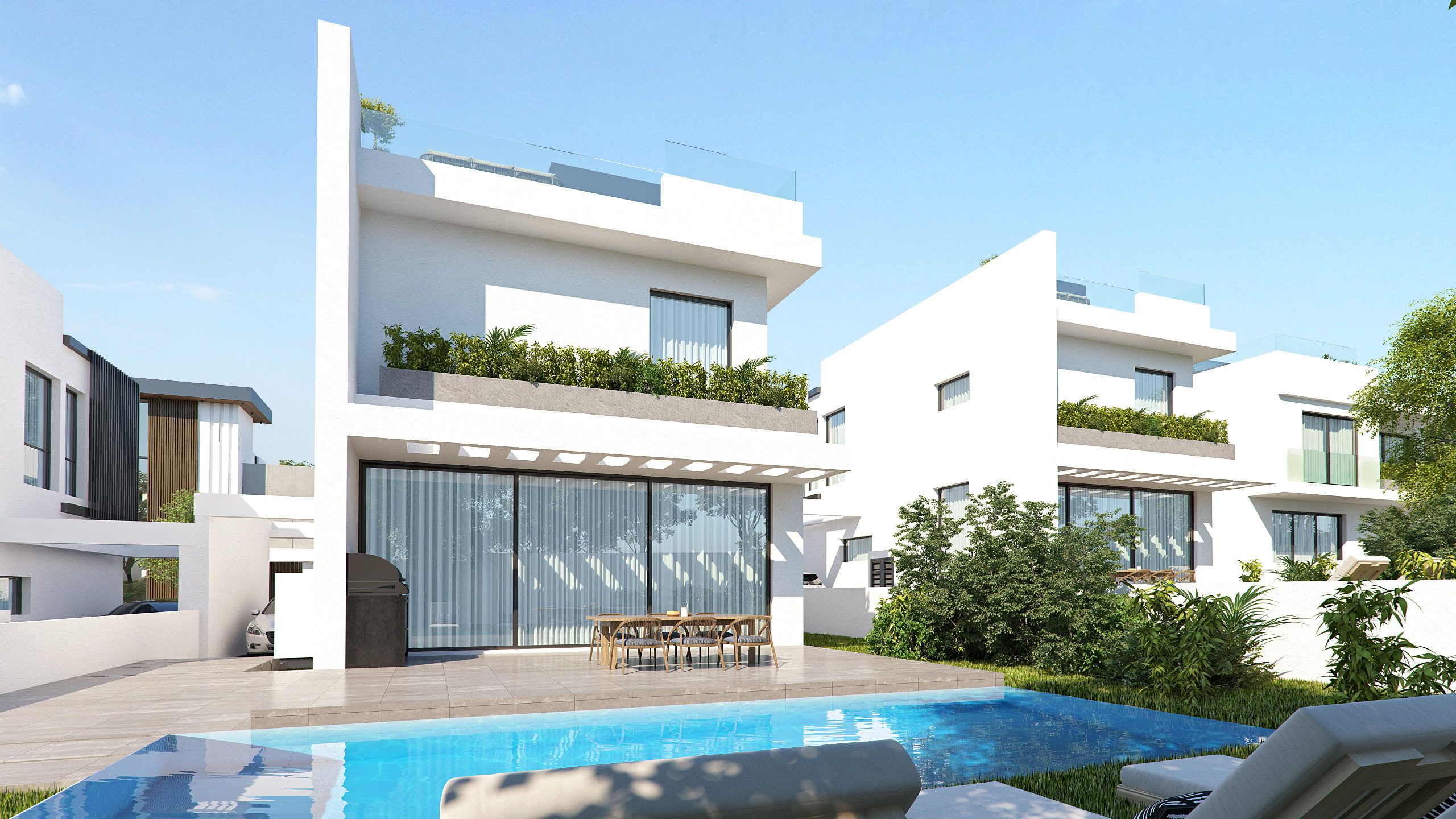 4 BR Mansion villa in Oroklini Tourist Area, Larnaca photo 4