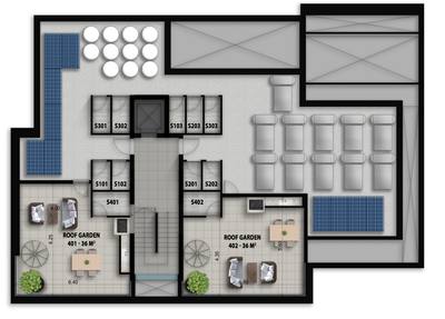 2 BR Penthouse in Larnaca Center, Larnaca thumbnail 14