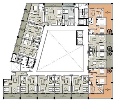 Apartament z 1 syp. w Tsiflikoudia, Limassol, miniatura 14