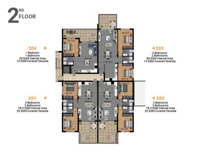 2 BR Apartment in Parekklisia, Limassol thumbnail 13