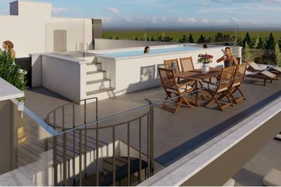 3 BR Penthouse with Swimming Pool and Extra Room in Agios Athanasios, Limassol thumbnail 1