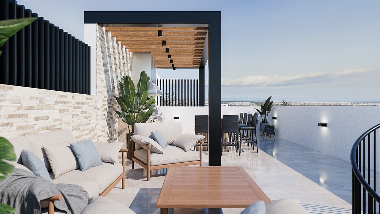 1 BR Penthouse in Polemidia, Limassol photo 12