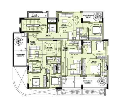 2 BR Penthouse in Polemidia, Limassol thumbnail 14