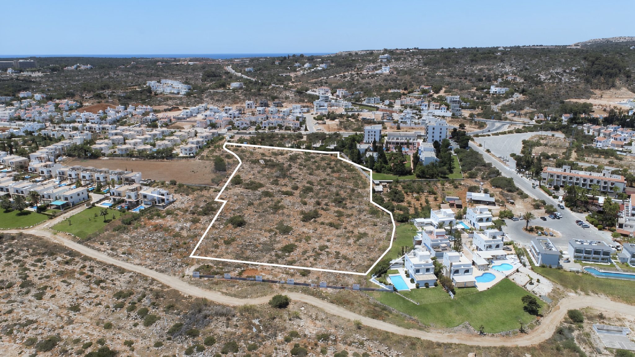 Beachfront Land Parcel in Protaras, Famagusta — zdjęcie 4