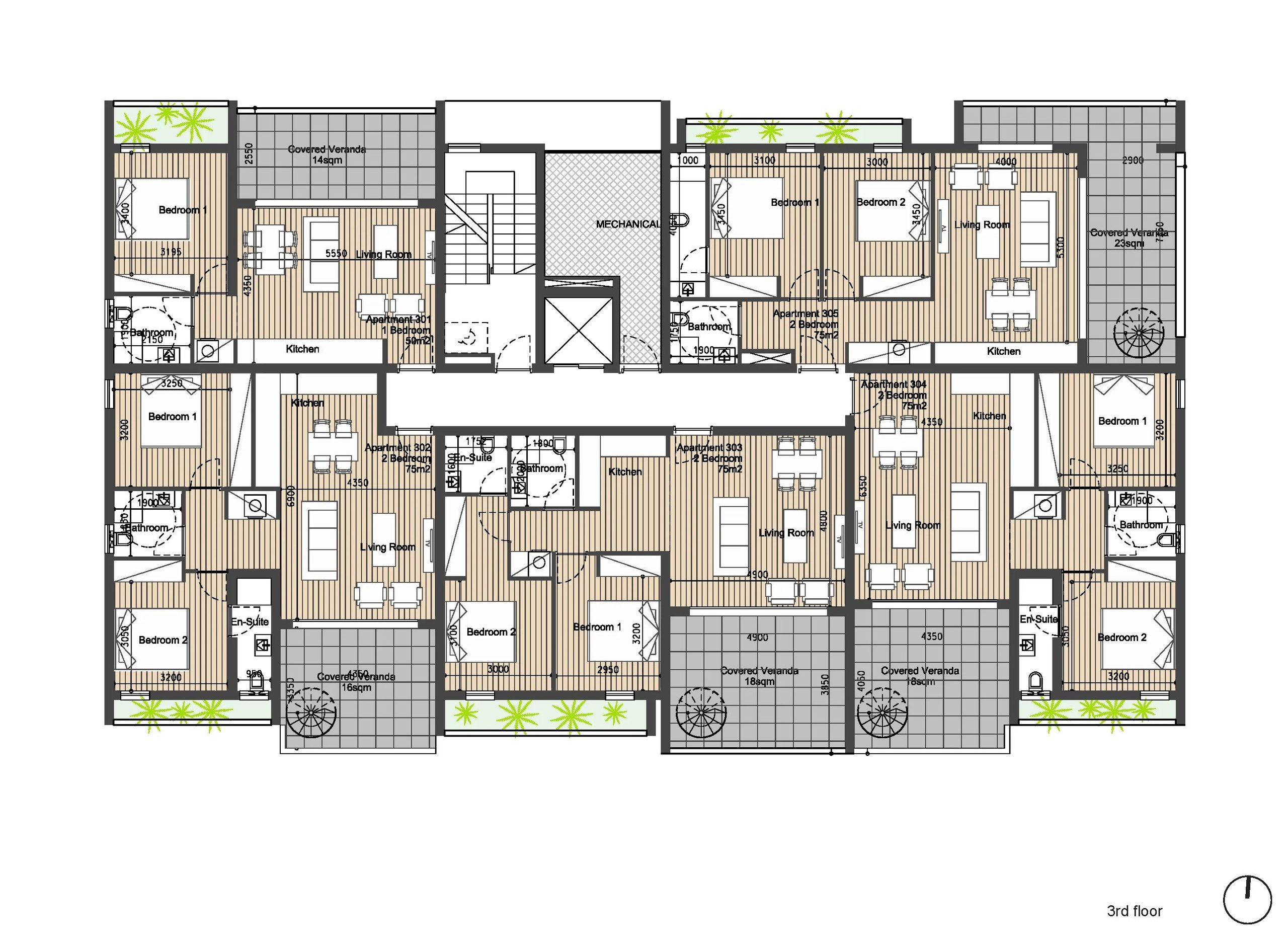 2 BR Penthouse in Agia Fyla, Limassol photo 12