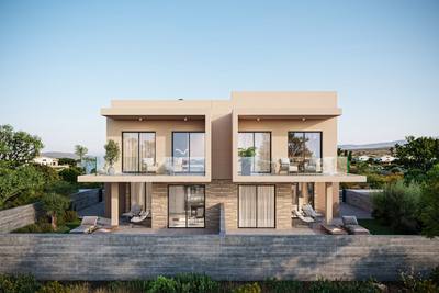 3 BR Semi-detached Villa in Geroskipou, Paphos thumbnail 2