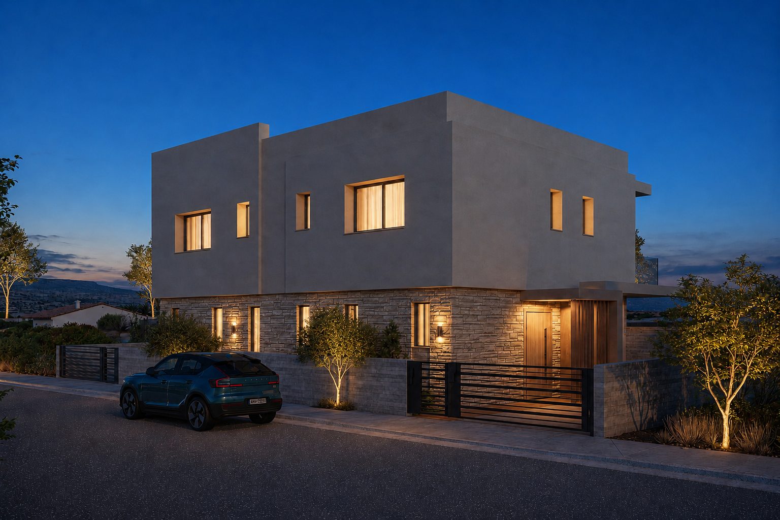 3 BR Semi-detached Villa in Geroskipou, Paphos photo 3