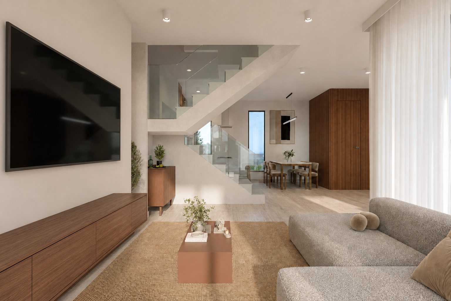 3 BR Semi-detached Villa in Geroskipou, Paphos photo 5