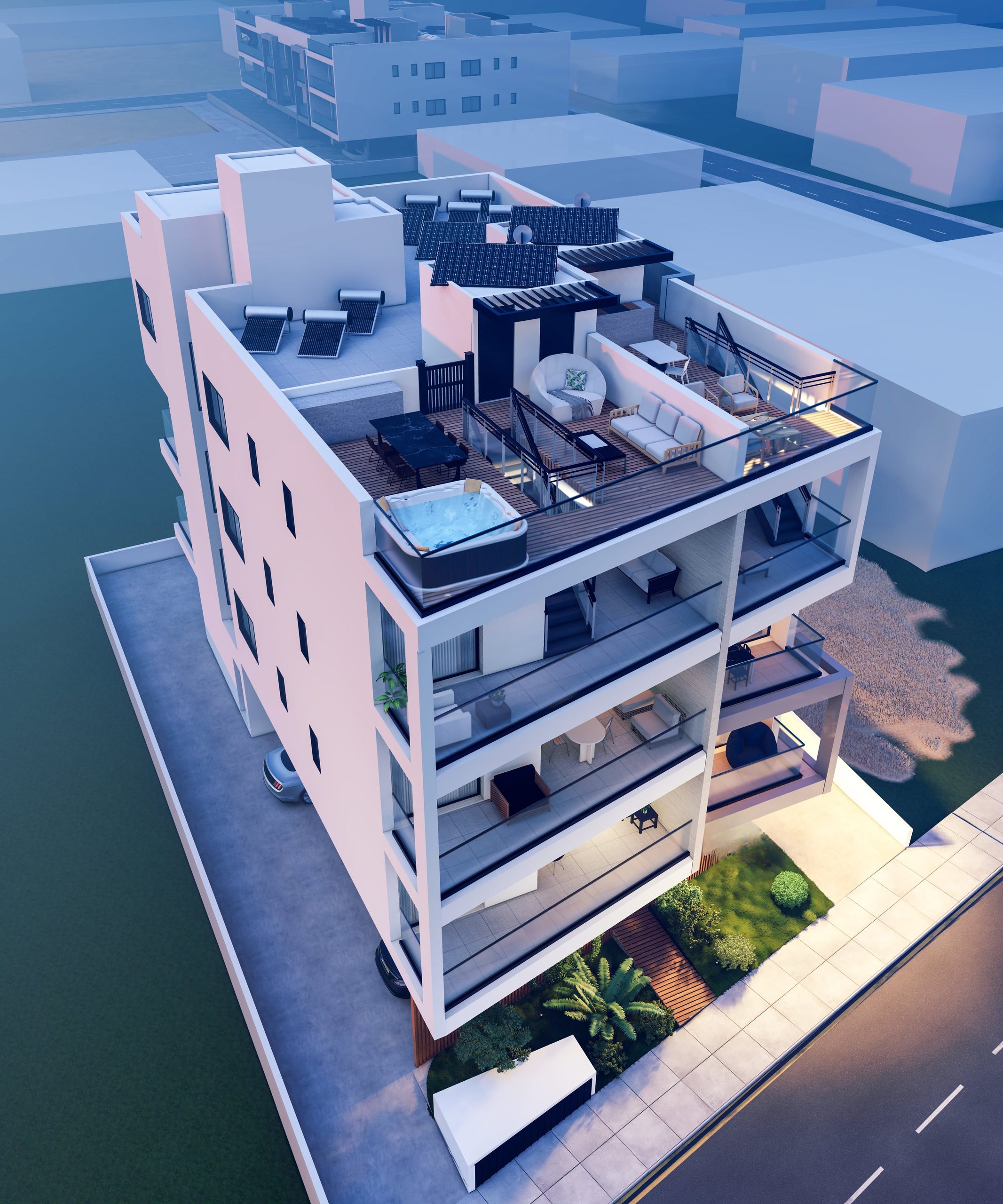 2 BR Penthouse in Tsakilero, Larnaca photo 1