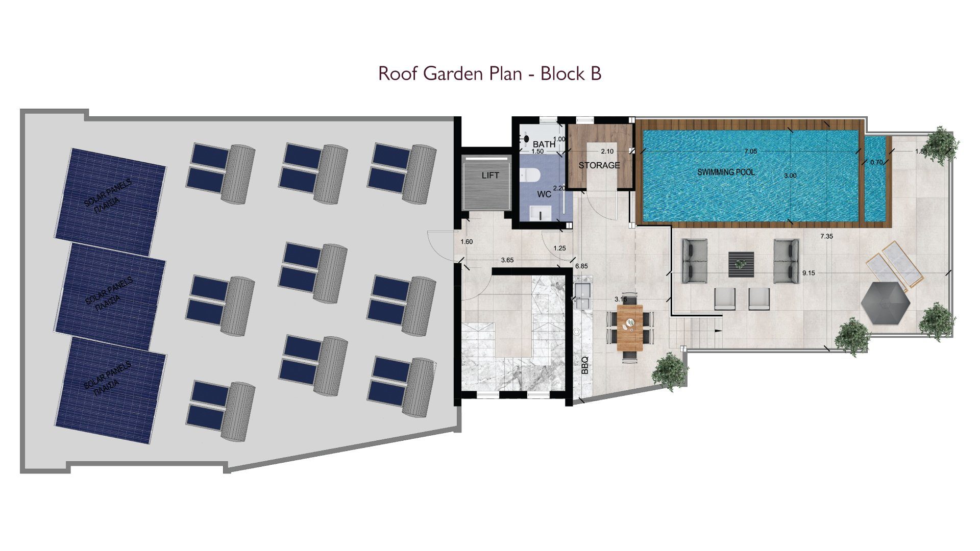 2 BR Apartment in Omonia, Limassol photo 16