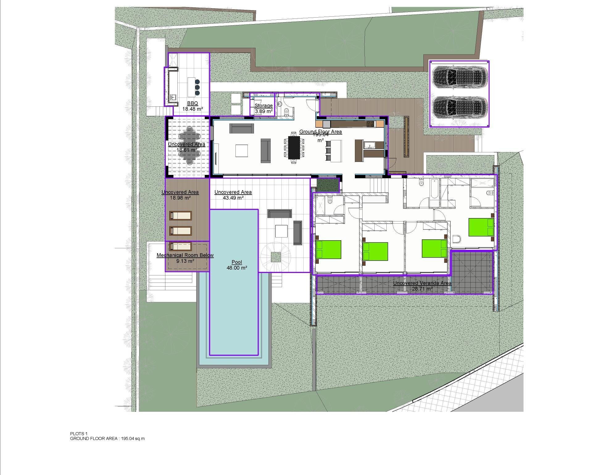 4 BR Villa in Pegeia, Paphos photo 13