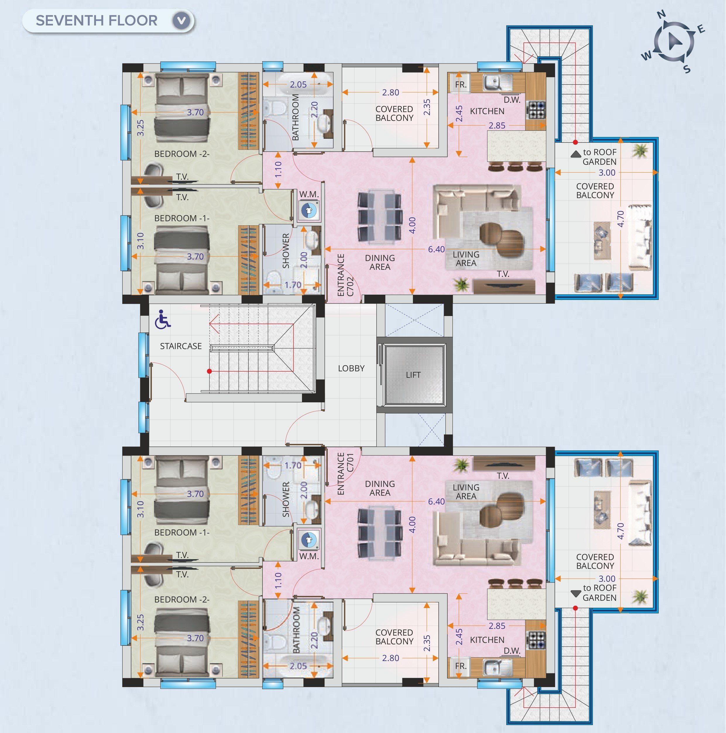 2 BR Penthouse in Livadia, Larnaca photo 8