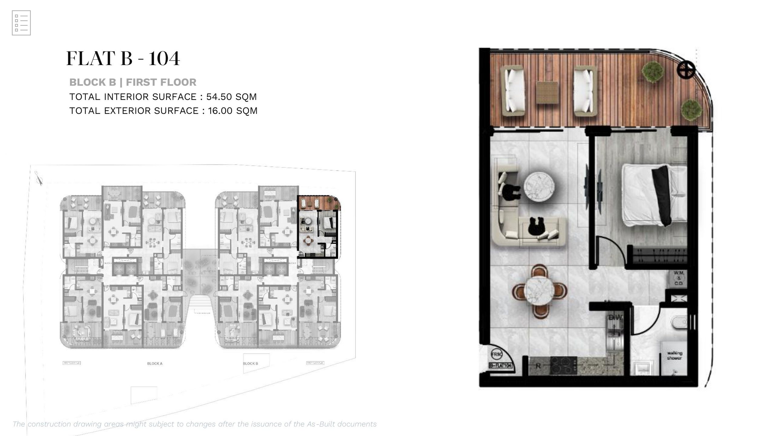 1 BR Apartment in Aradippou, Larnaca photo 11
