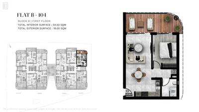 1 BR Apartment in Aradippou, Larnaca thumbnail 11