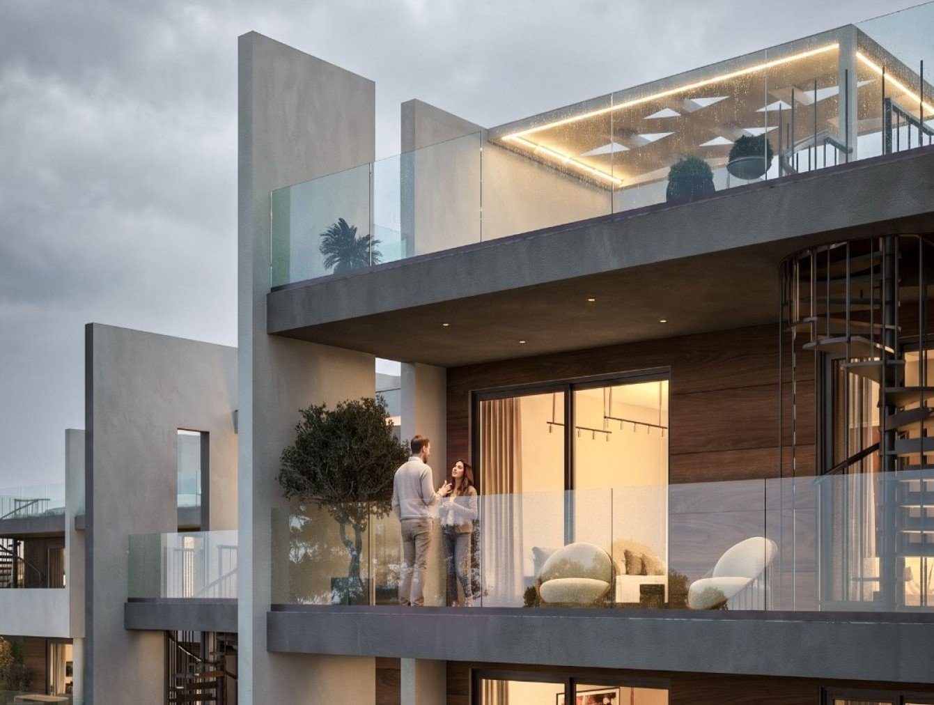 2 BR Penthouse in Apostolos Loukas, Larnaca