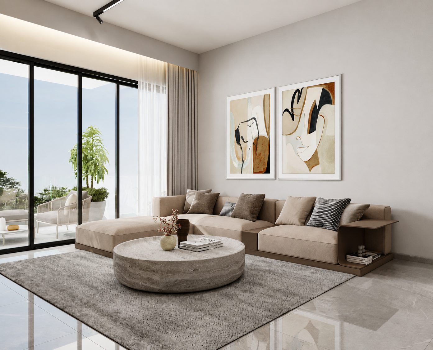 2 BR Penthouse in Agios Nicolaos, Limassol