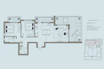 2 BR Penthouse in Agios Nicolaos, Limassol thumbnail 8