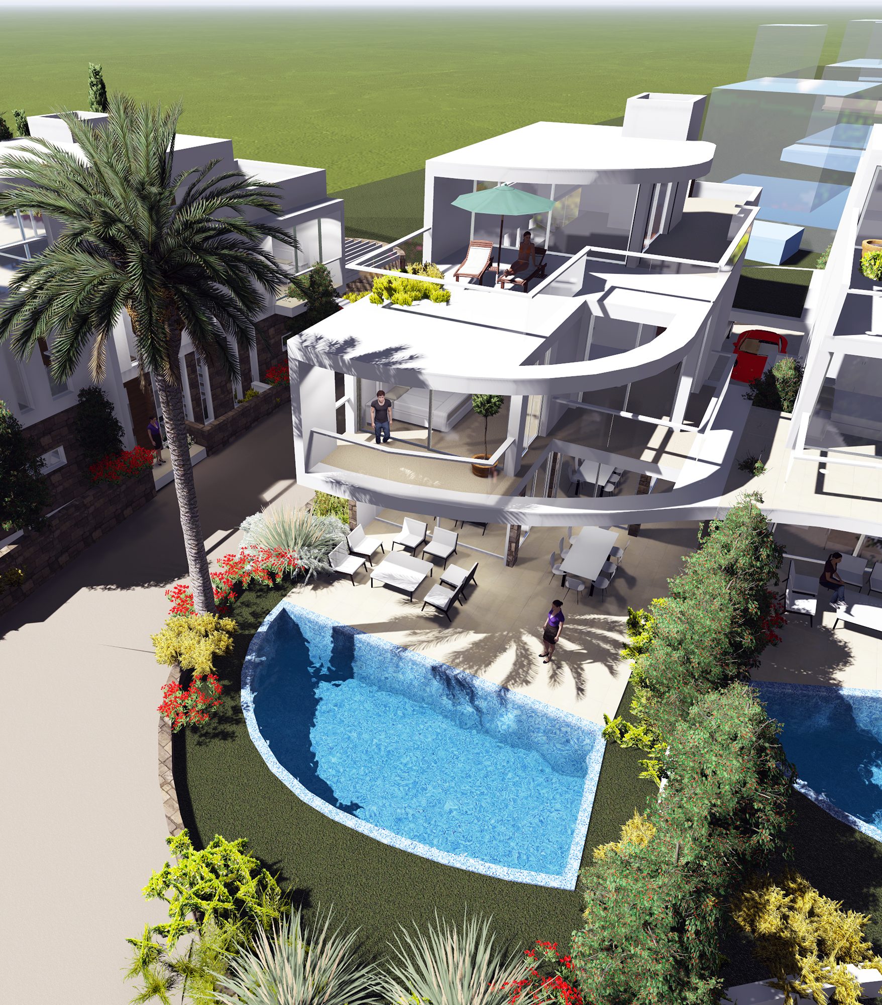 4 BR Villa in Chlorakas, Paphos photo 2