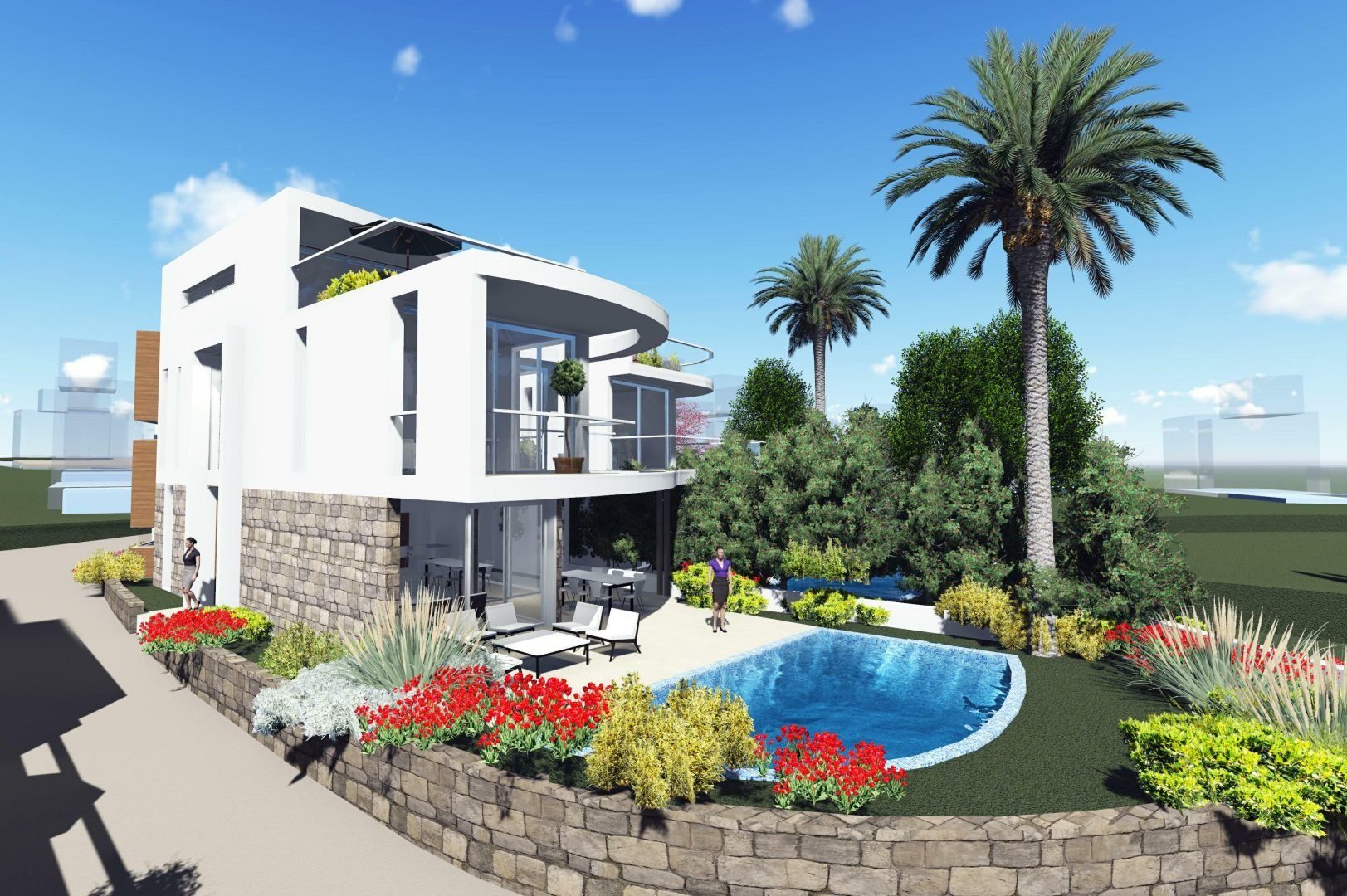 4 BR Villa in Chlorakas, Paphos photo 1