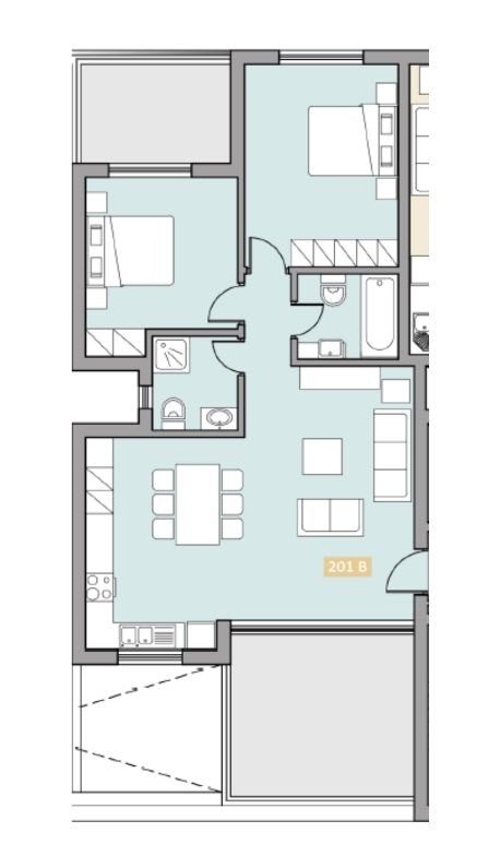 2 BR Apartment in Germasogeia photo 14
