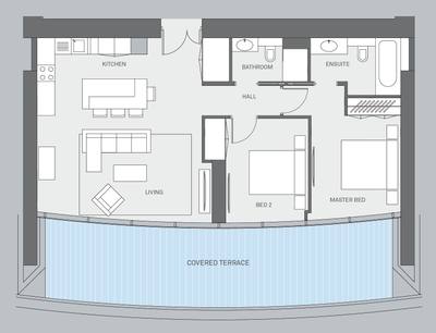 2 BR Apartment with Panoramic Sea Views in Neapolis, Limassol thumbnail 20