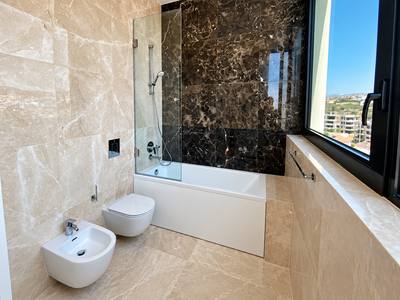 Apartament z 2 syp. z widokiem na morze w Potamos Germasogeias, Limassol, miniatura 13