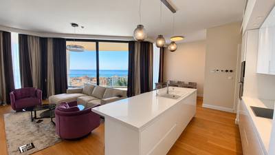 Apartament z 2 syp. z widokiem na morze w Potamos Germasogeias, Limassol, miniatura 4