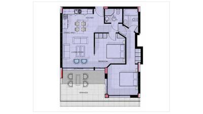 2 BR Apartment in Chlorakas, Paphos thumbnail 5